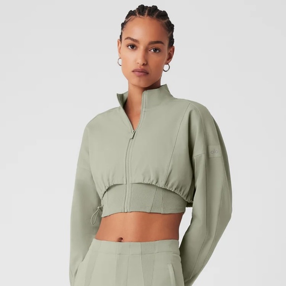 Alo Yoga On Point Moto Jacket - Picture 1 of 6